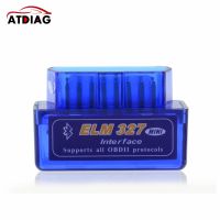 1pcs Super Mini Elm327 Bluetooth OBD2 V2.1 Elm 327 V 2.1 OBD 2 Car Diagnostic Tool Scanner Car Co de Reader