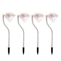 Solar Lights Garden LED Multicolor Changing Diamond Solar Lights for Garden, Patio, Yard, Flowerbed, Parties