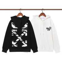 Off-Whites แฟชั่น Hoodie ผู้ชายเสื้อกันหนาว Hooded Harajuku Hip Hop Casual Unisex Hoodie คุณภาพสูง Pullover