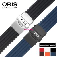 Suitable For Big Promotion Crazy Dropping ORIS Strap Silicone Air Diving Culture Series Men Women Natural Rubber Waterproof Watch Chain 20Mm 1226