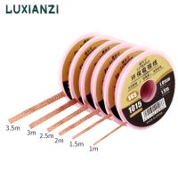 LUXIANZI Lead free Welding Wires SGS Desoldering Braid Solder Remover Wick Wire Flux BGA Repair Tool 1/1.5/2/2.5/3/3.5mm