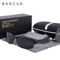 BARCUR Fashion Driving Sun Glasses for Men Polarized sunglasses UV400 Protection nd Design Eyewear High Quality Oculos.