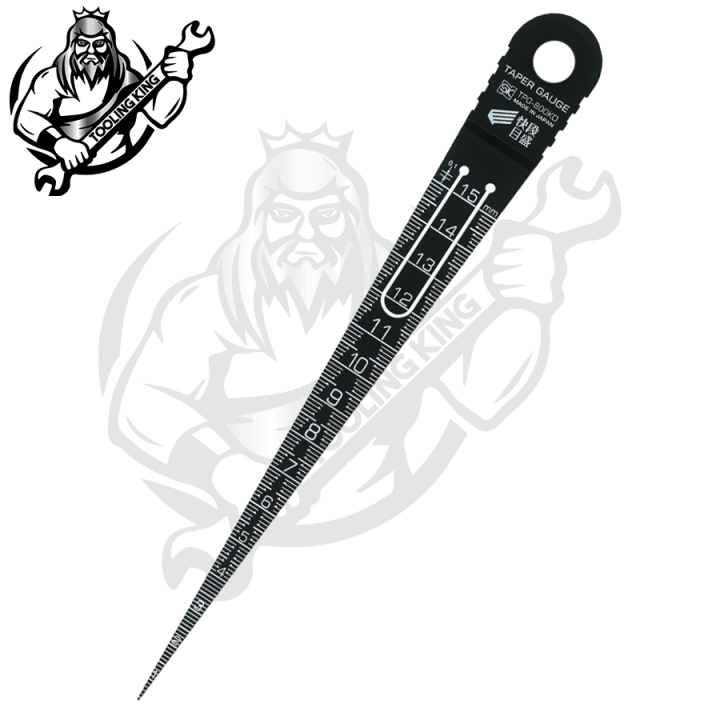 NIIGATA SEIKI (SK) TPG800KD Polycarbonate Taper Gauge Kaidan, Range 115mm (Clip Design) Made