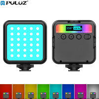 Puluz Pocket 2500-9000K+RGB สีเต็มความงามเติมแสงมือถือกล้องถ่ายภาพไฟ LED (Ready Stock)