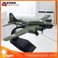 Ulight 1/144 Scale US B 17เครื่องบินจำลองเครื่องประดับสมจริงทนทานการบินของที่ระลึก