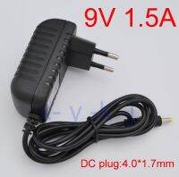 1PCS High quality AC 100V-240V Converter IC power Adapter DC 9V 1.5A 1500mA 13.5W Power Supply EU Plug DC 4.0mm x 1.7mm