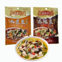 [สินค้าแนะนำ] (รสหอมเผ็ด（香辣味）) เครื่องปรุงรส ซุปปลาผักกาดดองหม้อไฟ(酸菜鱼调料）ขนาด150g ข้างในซอง มีเครื่องปรุงและผักกาดดอง ทำง่ายไม่ยุ่งยาก รสชาติหอมอร่อยระ KM16 อาหาร ของกิน ของฝากKM16.8954?ส่งฟรีไม่มีขั้นต่ำ?