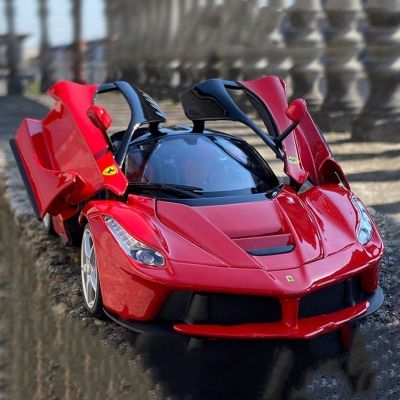 1:32 Laferrari Alloy Sports Car Model Diecasts Metal Toy Vehicles Car Model High Simulation Sound and Light Kids Gifts