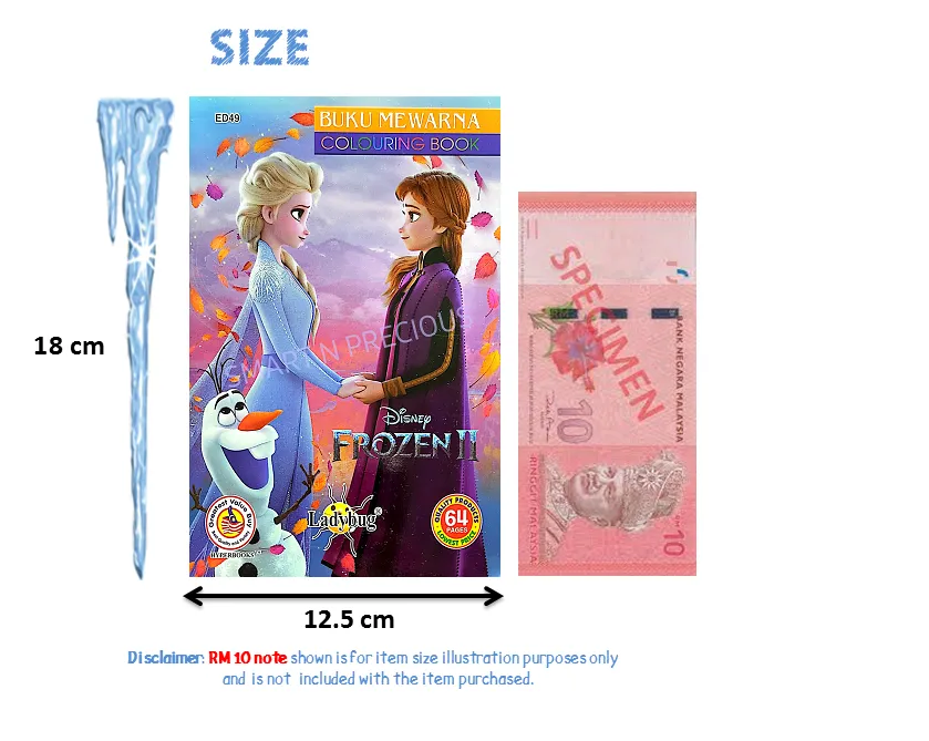 Jual Disney Disney Frozen Coloring Book Mini Art Pack di Seller