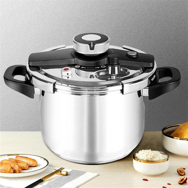 304 stainless steel pressure cooker knob 6L gas Induction cooking