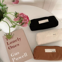 Pen Case Large Capacity Pencil Bag Pencilcase Canvas Pencilcase Ruler Pattern Pencil Case Pencil Pouch Pencil Case