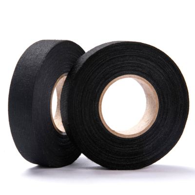 1pc Adhesive Heat-resistant Cloth Fabric Tape For Car Harness Wiring Loom Protection 19MM *15M Adhesives Tape