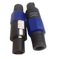 Factory Direct Supply Nl4fx Speaker Connectors Professional Four-Core Speaker Plug Speaker Cable Ohm Connector Long Tail