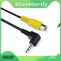 B5ev40er4ly SHOP B5ev40er4ly SHOP Right Angel 2.5Mm Stereo Male Jack Av Plug To Rca Female Connector Wire Av Video Cable Adapter