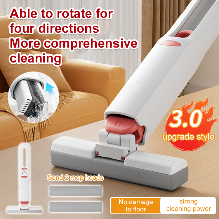Vivo Mini mop, four side rotating, hand free cleaning tool, house cleaning tool