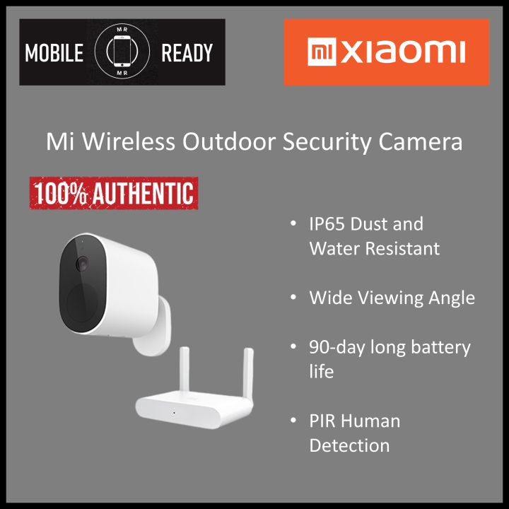 mi wireless outdoor security camera set