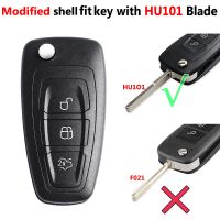 Newprodectscoming Car Remote Key Shell Case Cover For Ford Focus Fiesta Galaxy Mondeo Grand C-Max S-Max Transit Connect Tourneo Custom Ranger