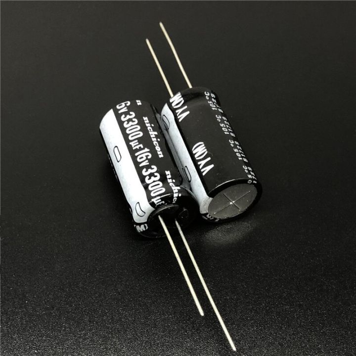 5pcs-50pcs-3300uf-16v-nichicon-vy-series-12-5x25mm-wide-temperature-range-16v3300uf-aluminum-electrolytic-capacitor