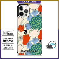 Marimekko75 Phone Case for iPhone 14 Pro Max / iPhone 13 Pro Max / iPhone 12 Pro Max / XS Max / Samsung Galaxy Note 10 Plus / S22 Ultra / S21 Plus Anti-fall Protective Case Cover