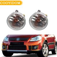 Newprodectscoming Front Bumper Fog Light Fog Lamp For Suzuki SX4 2007-2012 For Aerio 2002 2003 2004 DRL Daytime Running Driving Light Foglights