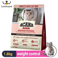 ACANA 1.8Kg น้ำหนักอาหารแมวบำรุงรักษาเพื่อสุขภาพอาหารแมวระบบทางเดินอาหารไก่ผู้ใหญ่แมวและลูกแมว