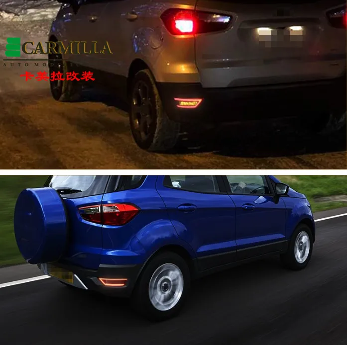 1 Pair LED Turn Signal Lights 4 Functions For Ford Ecosport 2013 2020