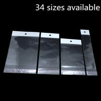 【DT】 hot  200Pcs/ Lot Clear Soft Plastic Storage OPP Self Adhesive Bag for Jewelry Crafts Gift Package Pouches Wig Wrapping Bag Packaging