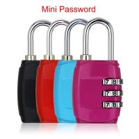 【CW】 3 Padlock Multicolor Password Lock Baggage Toolbox Gym Locker