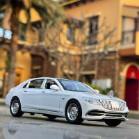 1:32 Maybach S650 Luxy รถโลหะผสมรุ่น Diecasts โลหะของเล่นยานพาหนะรถจำลองเสียงและแสงคอลเลกชันเด็ก Gift