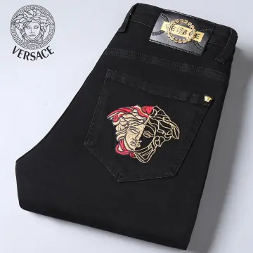 VERSACE CLASSIC V2 mens trousers black NEW  eBay