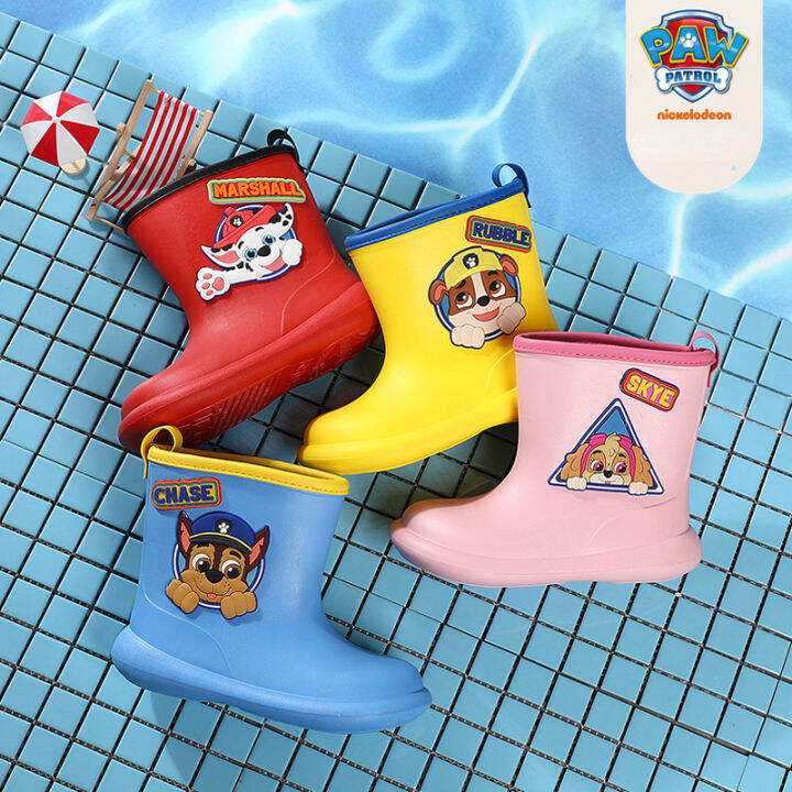 Paw patrol hotsell boys rain boots