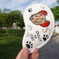 2023 NEW for☍ 9Pcs Portable Golf Club Headcovers Cute Cartoon Cat Pattern PU Waterproof Cover