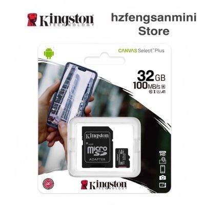 🥰สุดพิเศษ [พร้อมส่ง] Kingston เมมโมรี่การ์ด  Micro SDCard 32GClass10 100mb/s รุ่น Canvas Select Plus Memory Card สุดว้าว