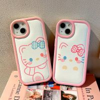 เคสโทรศัพท์การ์ตูน Hello Kitty สำหรับ iPhone 14 Pro Max เคส14 Pro 14 Plus Hello Kitty กันกระแทกฝาหลังโทรศัพท์แบบนิ่มสำหรับ iPhone 13 Pro Max เคสโทรศัพท์ S สำหรับ12 Pro Max 11เคสห่อหุ้ม Hello Kitty