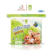 Khăn giấy khô đa năng Mipbi cho bé 600g khăn vải khô sợi bông tự nhiên