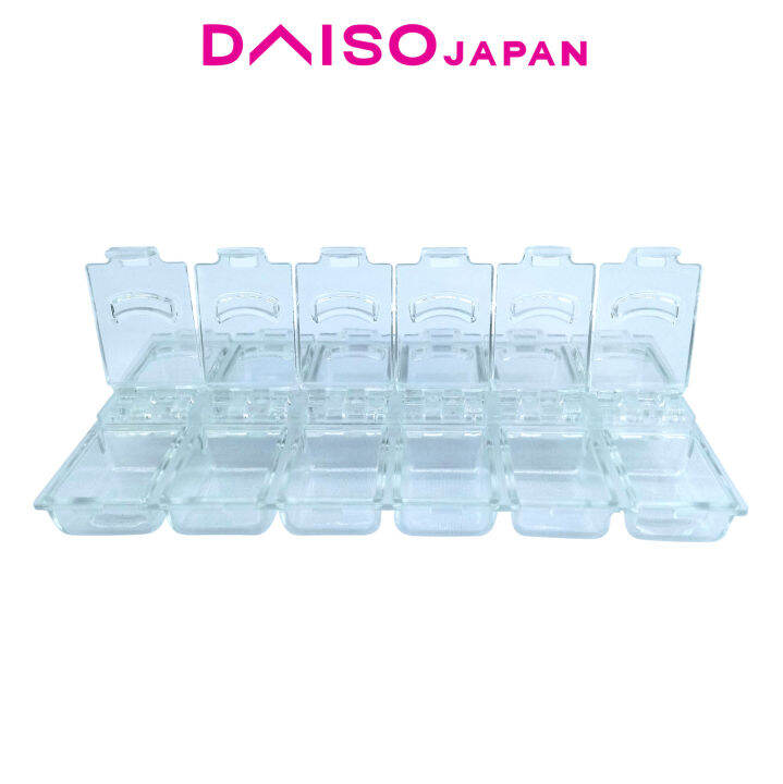 Daiso Clear Multipurpose Storage Container 12 Partition Lazada PH