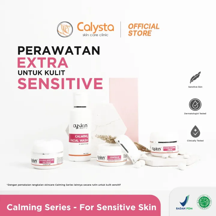 Calysta Rangkaian Produk Untuk Kulit Sensitif Lazada Indonesia