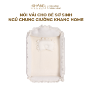 Nôi Vải Ngủ Chung Giường Cao Cấp Cho Bé Sơ Sinh Khang Home