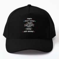 They Dont Know That We Know They Know W Baseball Cap Hat Outdoor Sun Printed Fish Casquette Czapka Hip Hop Sport Boys Mens