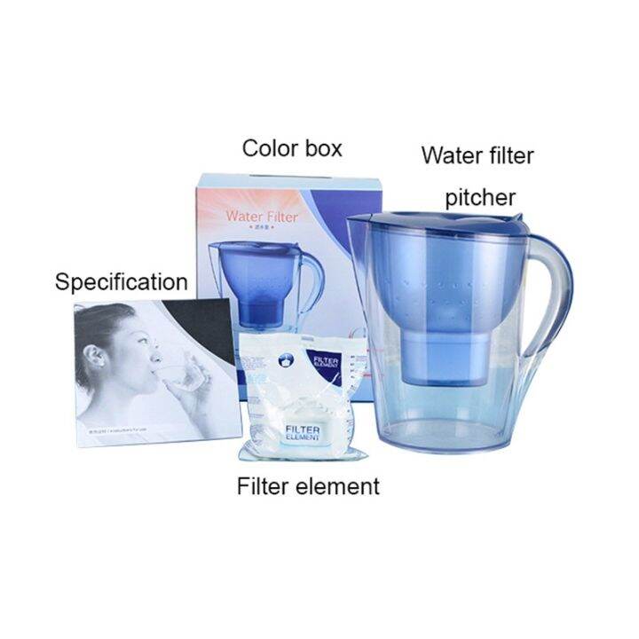3.5L Premium Alkaline Water Pitcher Pure Healthy Mineral/Water Filter
