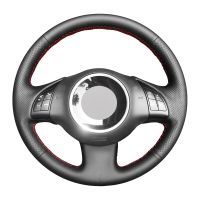 Car Steering Wheel Cover For Fiat 500 2007-2015 500e 2014-2018 500C 2014-2017 Customized Steering Wrap Microfiber Steering Wheels Accessories