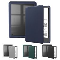 QANGENJU 6.8นิ้วค่ะ ฝาปิดอัจฉริยะ รุ่น11TH แม่เหล็กแบบแม่เหล็ก เคส Folio Stand มืออาชีพอย่างมืออาชีพ หนังพียู เคสป้องกันรอย สำหรับ Amazon Kindle Paperwhite 5 โฮมออฟฟิศออฟฟิศ