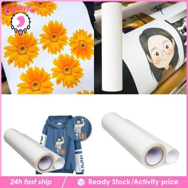 [🆕LOV-12--] Iron-On Heat Transfer Printable Vinyl Sticker Paper Decal ...