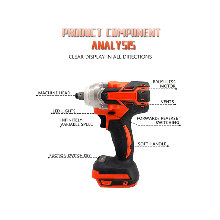 1-pcs-electric-impact-wrench-brushless-cordless-electric-wrench-screwdriver-power-tools-for-makita-18v-battery