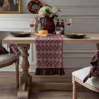 Spot parcel post Dining Table Table Runner American Light Luxury R Domestic Ho Restaurant Tea Room Cabinet Polyester Long Table Runner