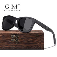 GM-Lunettes De Soleil Polarisées En Bois Pour Hommes,Accessoire De Styliste,Monture En Bambou,Pour La Conduite,1610B