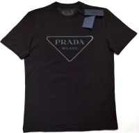 New Label Prada Prada Mens Black Tee