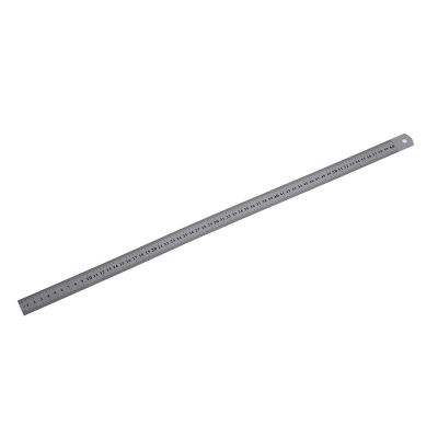 4X Stainless Steel 60cm 23.6 Inch Measuring Long Straight Ruler