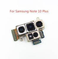 ด้านหลังกล้องหลักขนาดใหญ่โมดูลสายดิ้นสําหรับ Samsung Galaxy Note 10 Plus Note 10 + N975F N976B N975U N976U-V แทนที่เดิม