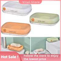 VITAL STORE คุณภาพสูง ห้องน้ำห้องครัวออแกไนเซอร์ INS ติดผนัง จานสบู่ ท่อระบายน้ำชั้นวางสบู่ ที่วางสบู่ ชั้นเก็บของแบบแขวน